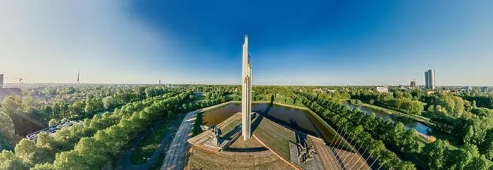 Framed Print : Riga City Monument to liberators The Second World War drone 360 vr view Framed Print : Riga City Monument to liberators The Second World War drone 360 vr view