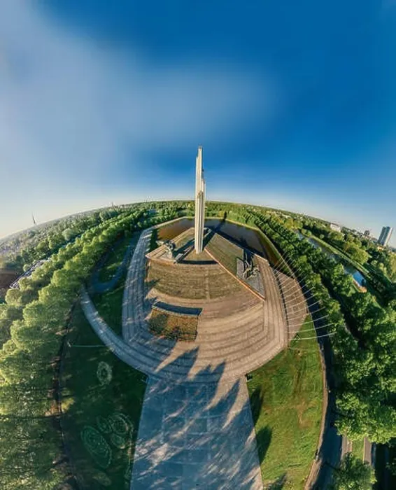 Framed Print : Riga City Monument to liberators The Second World War drone 360 vr view Framed Print : Riga City Monument to liberators The Second World War drone 360 vr view
