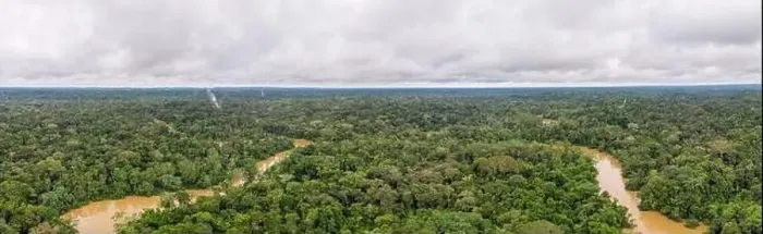 Framed Print : Rio Tiputini in the Ecuadorian Amazon viewed from the air Framed Print : Rio Tiputini in the Ecuadorian Amazon viewed from the air