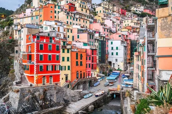 Framed Print : Riomaggiore, Italy at dusk. Riomaggiore is one of the five towns of Cinque Terre Framed Print : Riomaggiore, Italy at dusk. Riomaggiore is one of the five towns of Cinque Terre
