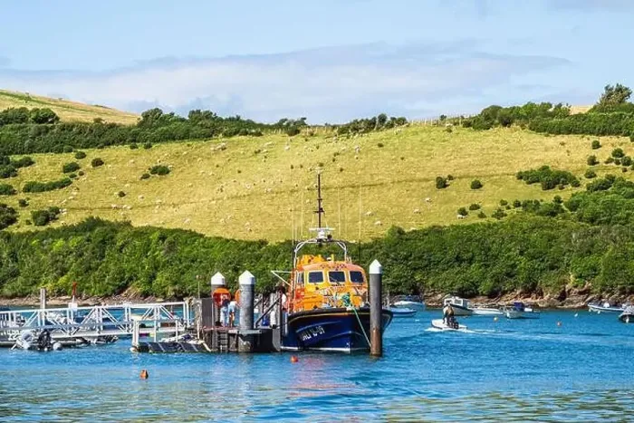 Framed Print : RNLI Salcombe Lifeboat Station boat in Salcombe Framed Print : RNLI Salcombe Lifeboat Station boat in Salcombe