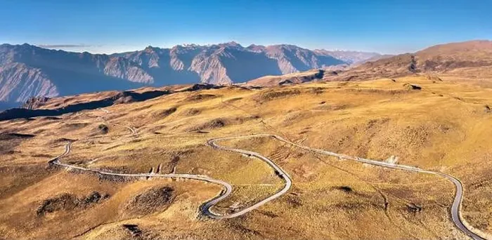 Framed Print : Road to the Colca Canyon in the Peruvian Andes Framed Print : Road to the Colca Canyon in the Peruvian Andes