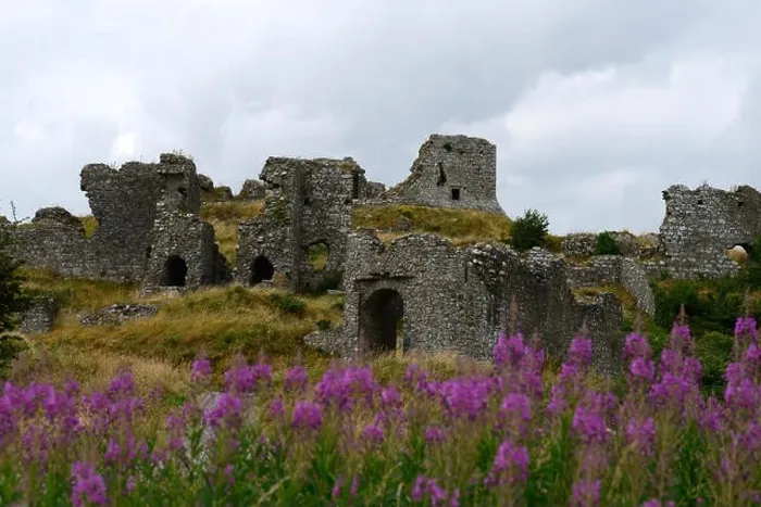 Framed Print : rock of dunamase castle fort fortress laois leinster medieval dun masc monument RM Ireland Framed Print : rock of dunamase castle fort fortress laois leinster medieval dun masc monument RM Ireland