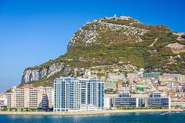 The Rock of Gibraltar British Overseas Territory