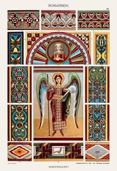 Framed Print : Roman Ornamentation Framed Print : Roman Ornamentation