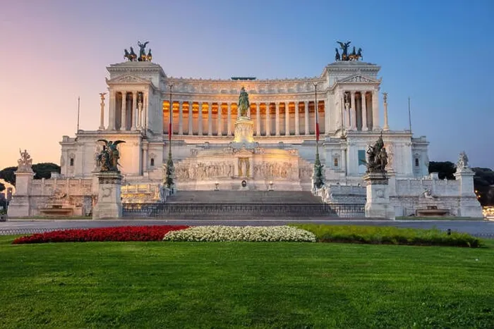 Framed Print : Rome. Cityscape image of the Monument of Victor Emmanuel II, Venezia Square, in Rome, Italy during sunrise
