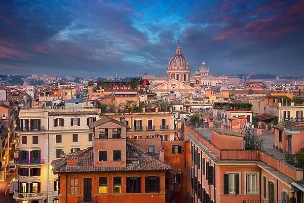 Rome. Cityscape image of Rome, Italy during sunrise