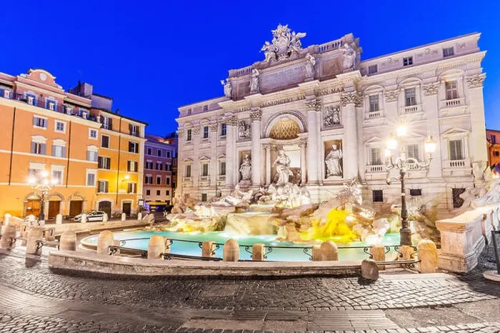 Framed Print : Rome, Italy. Trevi Fountain (Fontana di Trevi) most famous fountain of Rome Framed Print : Rome, Italy. Trevi Fountain (Fontana di Trevi) most famous fountain of Rome