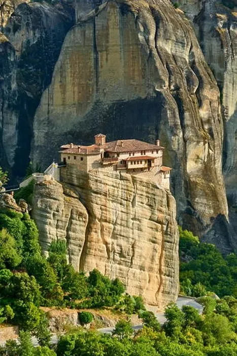 Framed Print : Roussanou Meteora Monastery, Greece Framed Print : Roussanou Meteora Monastery, Greece