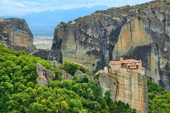 Framed Print : Roussanou Meteora Monastery, Greece Framed Print : Roussanou Meteora Monastery, Greece