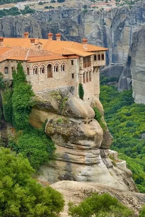 Framed Print : Roussanou Meteora Monastery, Greece Framed Print : Roussanou Meteora Monastery, Greece