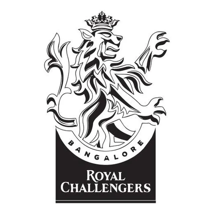 Framed Print : Royal Challengers Bangalore Logo Black Style Indian professional Cricket club Framed Print : Royal Challengers Bangalore Logo Black Style Indian professional Cricket club