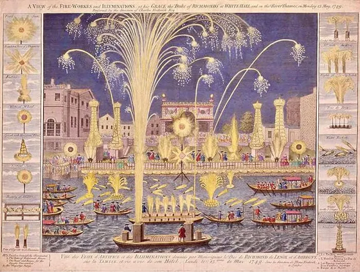 Framed Print : Royal Fireworks - 1749 - by unknown artist Framed Print : Royal Fireworks - 1749 - by unknown artist