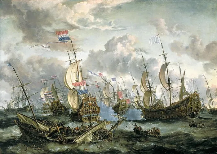 Framed Print : The Royal Prince and other Vessels at the Four Days Battle, June 1-4 1666. Abraham Storck, circa 1670 Framed Print : The Royal Prince and other Vessels at the Four Days Battle, June 1-4 1666. Abraham Storck, circa 1670
