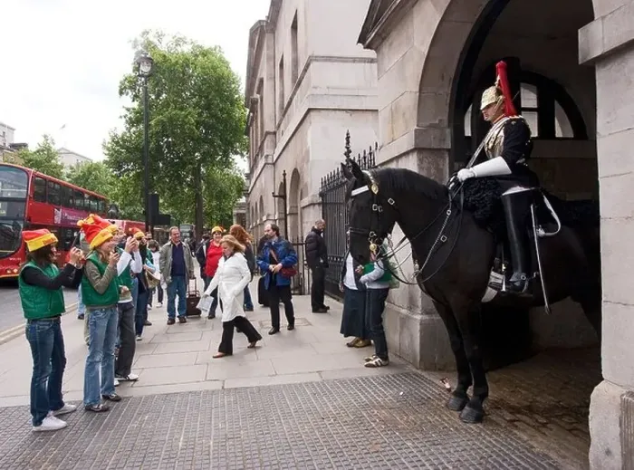 Framed Print : Royals on guard in Whitehall outside Horse Guards Parade London GB UK Framed Print : Royals on guard in Whitehall outside Horse Guards Parade London GB UK