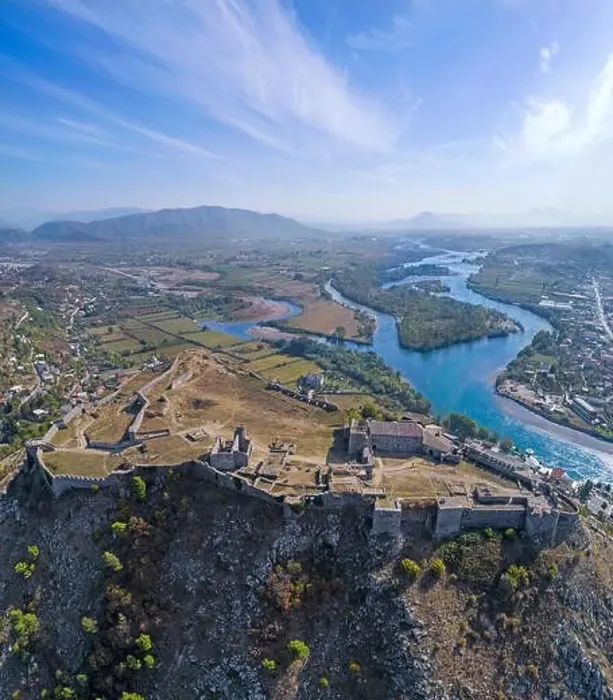 Framed Print : Rozafa Castle, Albania taken in 2017 Framed Print : Rozafa Castle, Albania taken in 2017