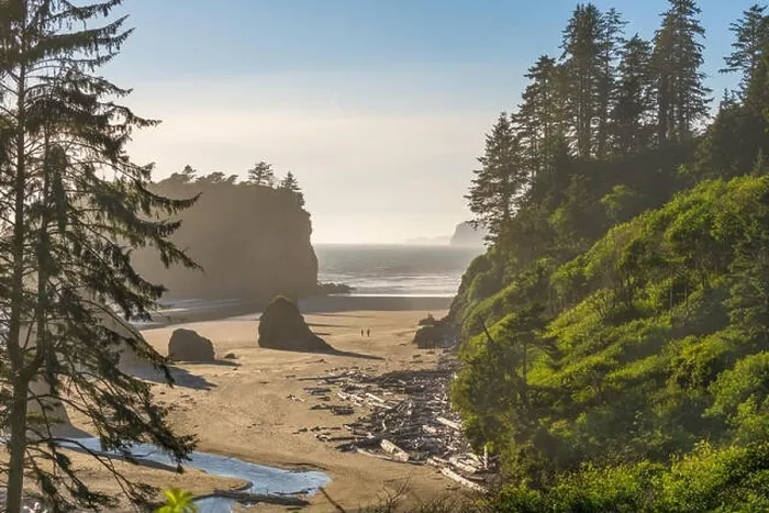 Framed Print : Ruby Beach in Olympic National Park, Washington, USA Framed Print : Ruby Beach in Olympic National Park, Washington, USA