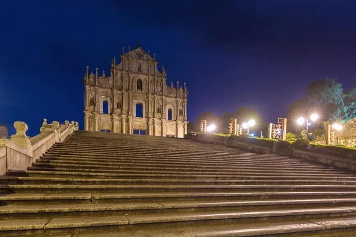 Framed Print : Ruins of St. Paul's. Built from 1602 to 1640, one of Macau's best known landmarks. In 2005, they were officially listed as part of the Historic Centre Framed Print : Ruins of St. Paul's. Built from 1602 to 1640, one of Macau's best known landmarks. In 2005, they were officially listed as part of the Historic Centre