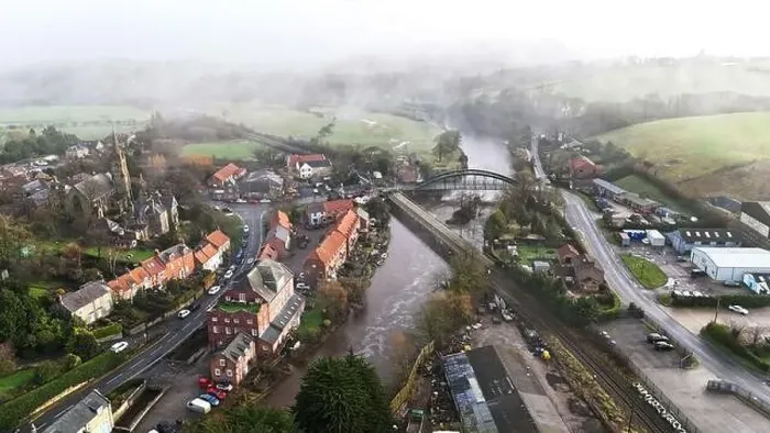 Framed Print : Ruswarp is a pretty village that lies in the scenic Esk Valley, just one mile south of Whitby Framed Print : Ruswarp is a pretty village that lies in the scenic Esk Valley, just one mile south of Whitby
