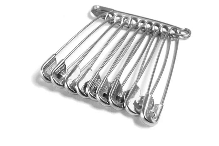 Framed Print : Safety Pins Framed Print : Safety Pins