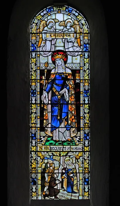 Framed Print : Saint Margaret of Scotland window. Church of Saint Oswald, Ravenstonedale, Cumbria, England, United Kingdom, Europe Framed Print : Saint Margaret of Scotland window. Church of Saint Oswald, Ravenstonedale, Cumbria, England, United Kingdom, Europe