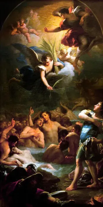 Framed Print : Saint Meliton`s martyrdom and the Sebaste`s martyrs 1764 Mariano Salvador Maella (1739 – 1819) Spain Spanish Framed Print : Saint Meliton`s martyrdom and the Sebaste`s martyrs 1764 Mariano Salvador Maella (1739 – 1819) Spain Spanish