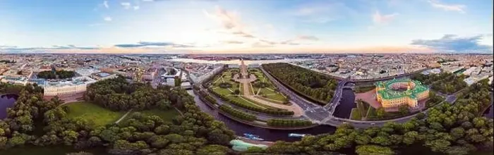 Framed Print : SAINT PETERSBURG Russia: 360 degrees panorama Framed Print : SAINT PETERSBURG Russia: 360 degrees panorama