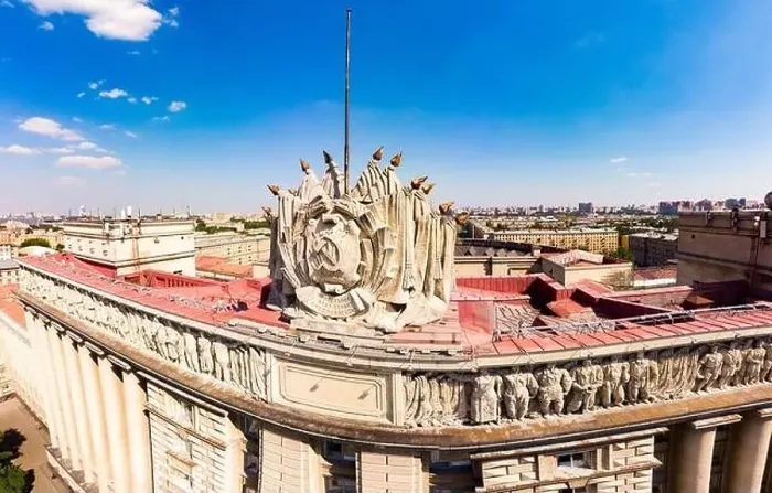 Framed Print : SAINT PETERSBURG, RUSSIA. Beautiful view from drone Framed Print : SAINT PETERSBURG, RUSSIA. Beautiful view from drone