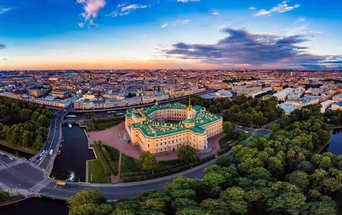 Framed Print : SAINT-PETERSBURG Russia: beautiful Top view of St Framed Print : SAINT-PETERSBURG Russia: beautiful Top view of St