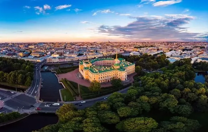 Framed Print : SAINT-PETERSBURG Russia: beautiful Top view of St Framed Print : SAINT-PETERSBURG Russia: beautiful Top view of St