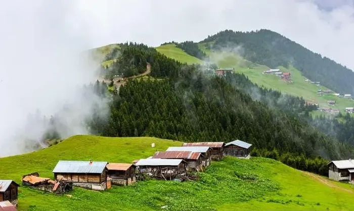 Framed Print : SAL PLATEAU and POKUT PLATEAU view together in Camlihemsin district of Rize province Framed Print : SAL PLATEAU and POKUT PLATEAU view together in Camlihemsin district of Rize province