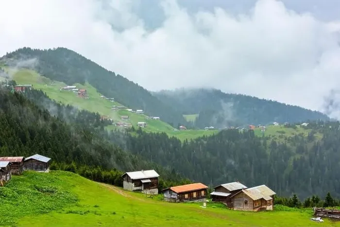 Framed Print : SAL PLATEAU and POKUT PLATEAU view together in Camlihemsin district of Rize province Framed Print : SAL PLATEAU and POKUT PLATEAU view together in Camlihemsin district of Rize province