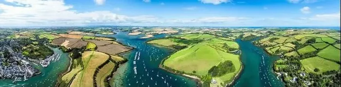 Framed Print : Salcombe and Mill Bay over Kingsbridge Estuary from a drone, Batson Creek, Southpool Creek, Devon, England, Europe Framed Print : Salcombe and Mill Bay over Kingsbridge Estuary from a drone, Batson Creek, Southpool Creek, Devon, England, Europe