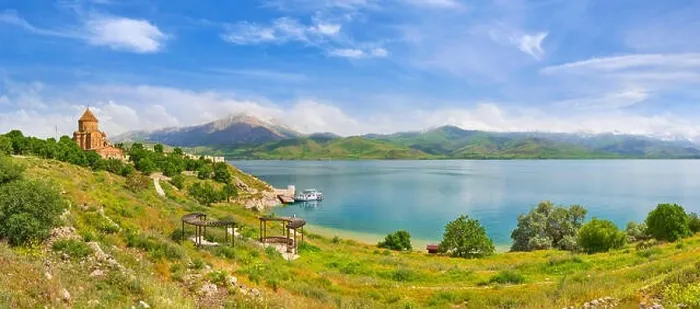 Framed Print : Salt Lake Van, Turkey Framed Print : Salt Lake Van, Turkey