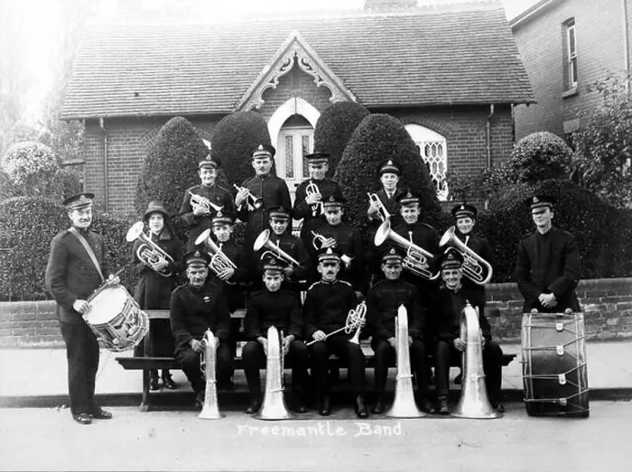 Framed Print : A Salvation Army brass band from Freemantle Framed Print : A Salvation Army brass band from Freemantle
