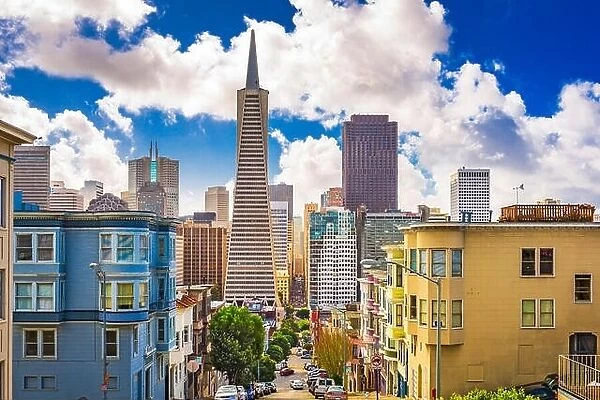 San Francisco, California, USA city skyline