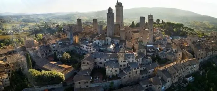Framed Print : San Gimignano - one of the most beautiful medieval towns in Tuscany Framed Print : San Gimignano - one of the most beautiful medieval towns in Tuscany
