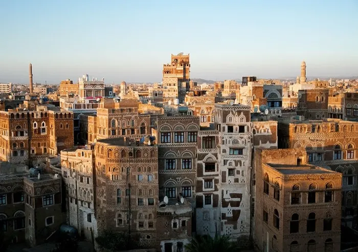 Framed Print : sanaa old town city view yemen traditional architecture Framed Print : sanaa old town city view yemen traditional architecture