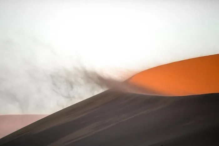 Framed Print : Sand blowing off a sand dune Framed Print : Sand blowing off a sand dune