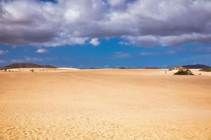 Framed Print : Sand dunes, Las Dunas de Corralejo