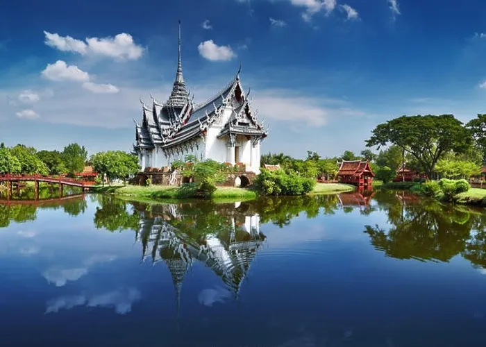 Framed Print : Sanphet Prasat Palace, Ancient City, Bangkok, Thailand Framed Print : Sanphet Prasat Palace, Ancient City, Bangkok, Thailand