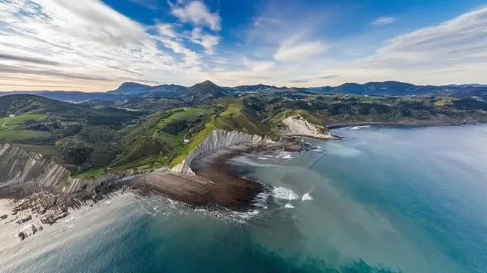 Framed Print : Santa Catalina lighthouse in Lekeitio, Basque country - drone aerial Framed Print : Santa Catalina lighthouse in Lekeitio, Basque country - drone aerial