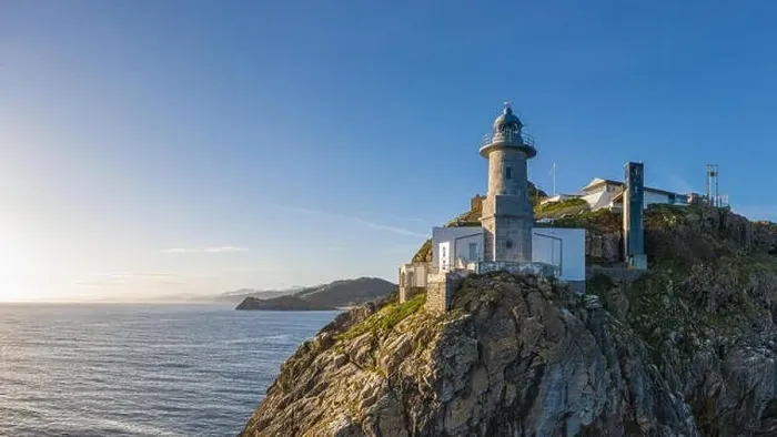 Framed Print : Santa Catalina lighthouse in Lekeitio, Basque country - drone aerial view Framed Print : Santa Catalina lighthouse in Lekeitio, Basque country - drone aerial view