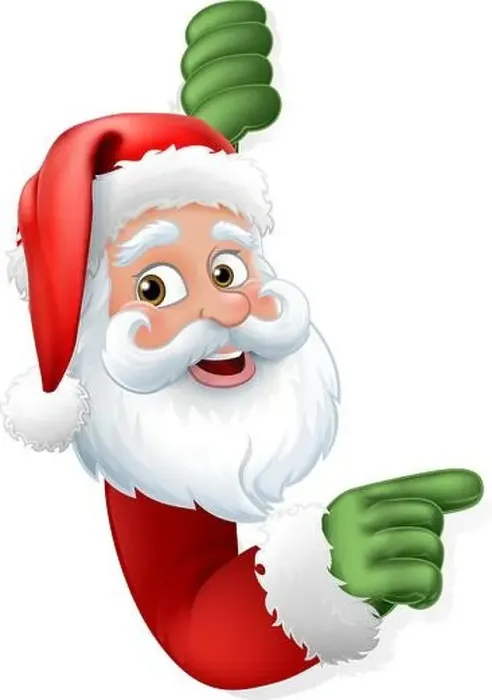 Framed Print : Santa Claus Christmas Cartoon Character Framed Print : Santa Claus Christmas Cartoon Character
