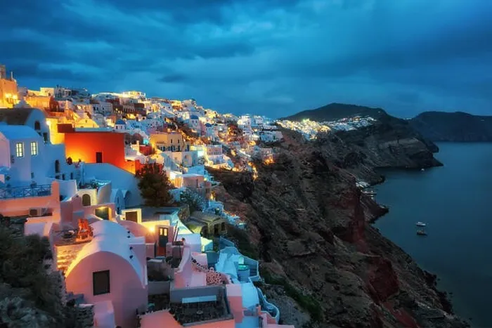 Framed Print : Santorini, Greek Island in the Aegean taken in April 2018 Framed Print : Santorini, Greek Island in the Aegean taken in April 2018