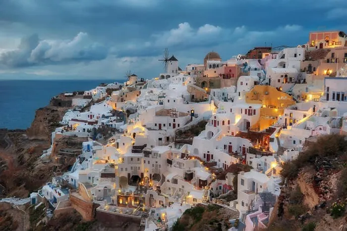 Framed Print : Santorini, Greek Island in the Aegean taken in April 2018 Framed Print : Santorini, Greek Island in the Aegean taken in April 2018
