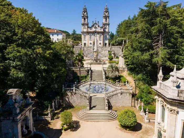 Framed Print : Santuário de Nossa Senhora dos Remédios in Lamego, Portugal Framed Print : Santuário de Nossa Senhora dos Remédios in Lamego, Portugal