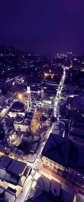 Framed Print : Sarajevo city hall or national library in town center aerialhyper lapse or time lapse Framed Print : Sarajevo city hall or national library in town center aerialhyper lapse or time lapse