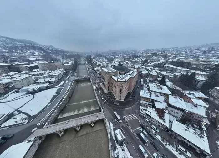 Framed Print : Sarajevo city hall or national library in town center aerialhyper lapse or time lapse Framed Print : Sarajevo city hall or national library in town center aerialhyper lapse or time lapse
