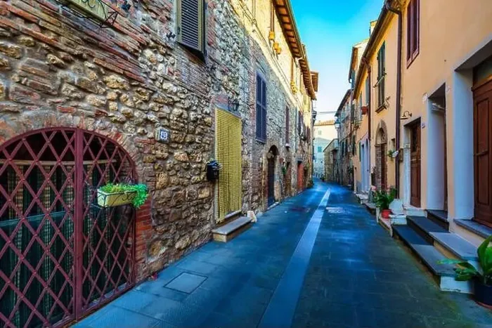 Framed Print : Sarteano village in Tuscany, Italy. Sarteano, the medieval castle at the top of the village. Siena, Tuscany, Italy Framed Print : Sarteano village in Tuscany, Italy. Sarteano, the medieval castle at the top of the village. Siena, Tuscany, Italy